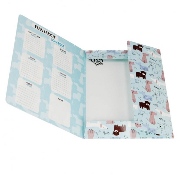 Teczka z gumką A4 Doggy 559706 STARPAK